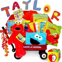 Elmo & Friends Sesame Street Radio Flyer Baby Wagon