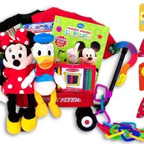 Disney Minnie Mouse Clubhouse Baby Gift Basket - Personalized