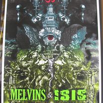 Melvins Isis Brooklyn 6/19/10 Seldon Hunt Art Print 115