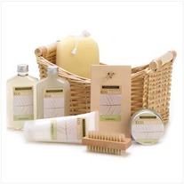 Lemongrass Eucalyptus Spa Basket