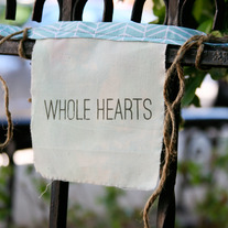 WHOLE HEARTS flag