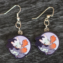 Moon God Earrings