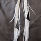 SAHARA White Feather Earring - Thumbnail 1