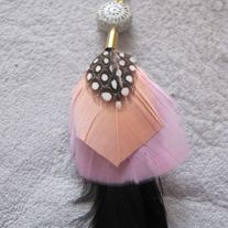 HAVANA Black Feather Earring