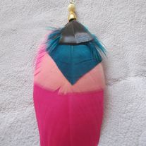 HAVANA Pink Feather Earring