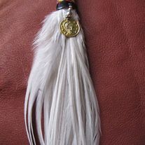 SAHARA Silver Feather Earring