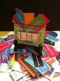 Instant Message Cards- a key chain reaction case