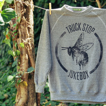 Distressed Crew Fleece