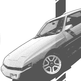 Mitsubishi Starion Shirt - White
