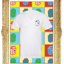 Carton of Ish V-Neck (White)