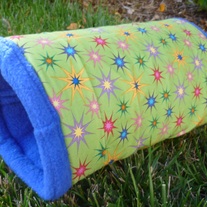 Piggy Passage - Starry Night Cotton & Royal Blue Fleece