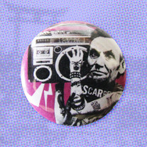 Lincoln Button (Pink)