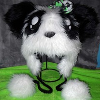 Furry Panda Hat