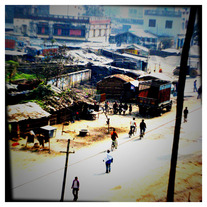 12x12 | New Delhi streets.