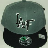 LAF HAT GREY/BLACK SNAPBACK