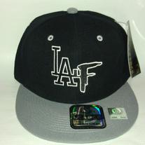 LAF HAT BLACK/GREY SNAPBACK