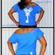 Ladies "Key Logo" cropped tee... - Thumbnail 1