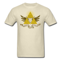  All Seeing Eye Triforce Mens T Shirt S-XXL