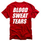NUPE Blood Sweat Tears Tee - Thumbnail 1