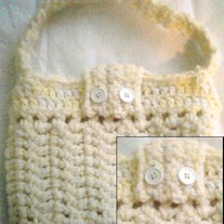 Alternate DC Purse w/Buttons 