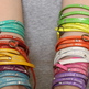 Humanity Bracelet, Wrap Happy Colors With Crystals - Thumbnail 2