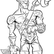 Hand Drawn Art of Urlock the Unconqured