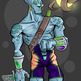 Hand Drawn Art of Urlock the Unconqured - Thumbnail 1