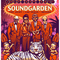 SOUNDGARDEN Vegas 2011 print by MUNK ONE