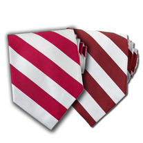 Kappa Alpha Psi Striped Tie (Krimson & Red) 