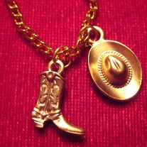 Wild West Necklace in Gold