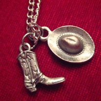 Wild West Necklace in Silver