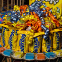 Candy  Cake with Butterfingers