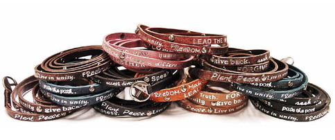 Humanity Bracelet Wrap, Vintage