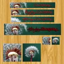 Dust in the Wind Online Shop Graphic set
