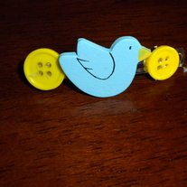 Early Birdie hair clip