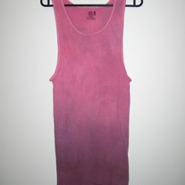 Pink Dip Dye Tank Dress