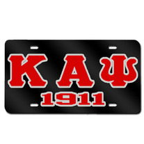 KAPsi 1911 License Plate (Black)
