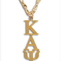 Kappa Alpha Psi Greek Letter Necklace
