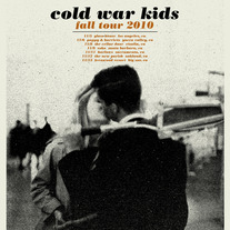 Cold War Kids // Tour Poster // November 2010