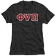 Ol' Skool Phi Nu Pi Tee (Red & Black) - Thumbnail 1