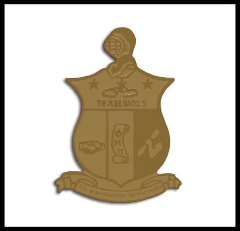 Kappa Alpha Psi Coat of Arms Lapel Pin (Gold)