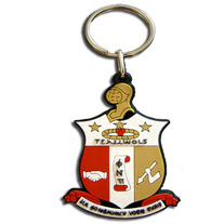 Kappa Alpha Psi Shield PVC Keychain 