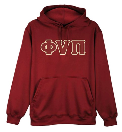 Old Skool Phi Nu Pi Pullover (Krimson)