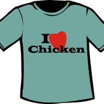 I Love Chicken T-Shirt