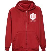 Psi Centennial Zip Hoodie (Red)
