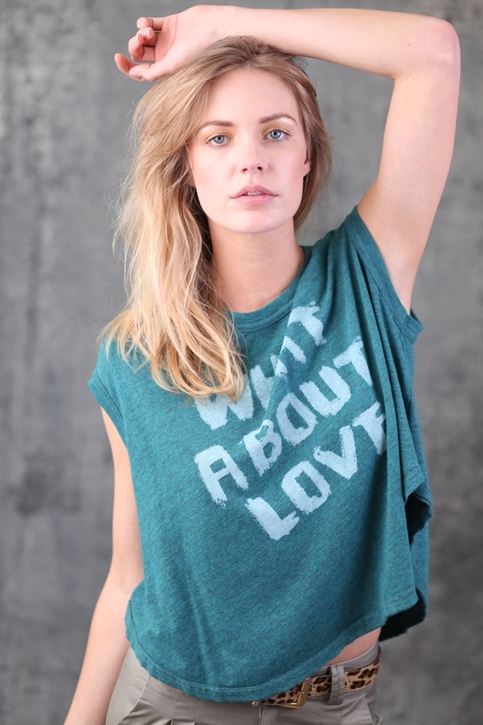 "What About Love" Tee, Chaser LA