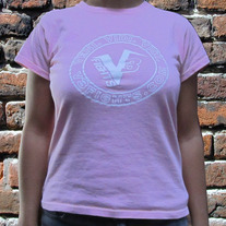Women's Pink V3 Logo T-Shirt