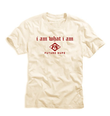 "I am What I am" Future Nupe Tee (Kreme) 