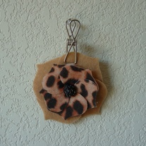 Felt Flower Hair Clip