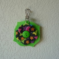 Felt Flower Hair Clip